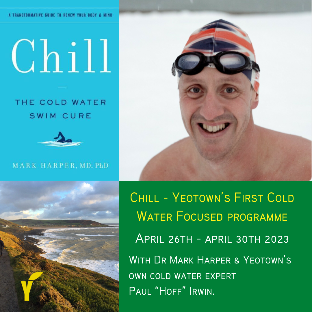 The Cold water immersion experience with Dr Mark Harper 